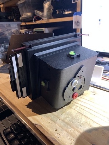 Pinsta 4x5 film holder back - ,