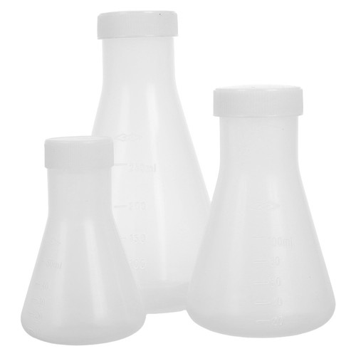 3 Pcs Fiole Erlenmeyer