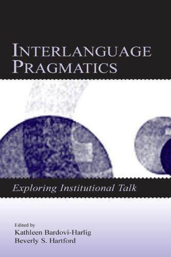 Interlanguage pragmatics - interlanguage,