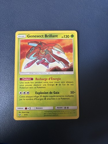 Carte pokémon genesect - carte,