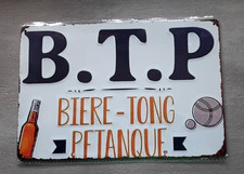 Plaque métal Décoration