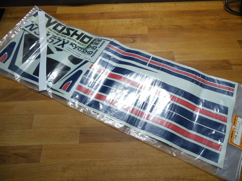 Vintage kyosho 8 stickers - , ec-8