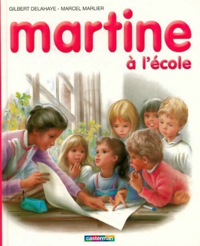 Martine école gilbert - à, l'école