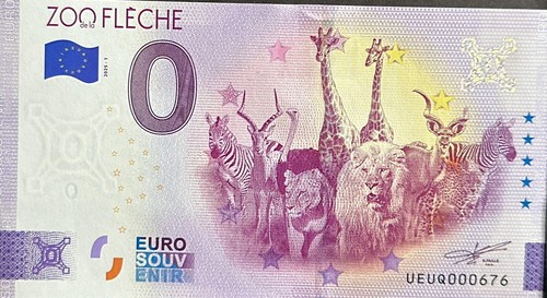 Billet euro zoo - euro,