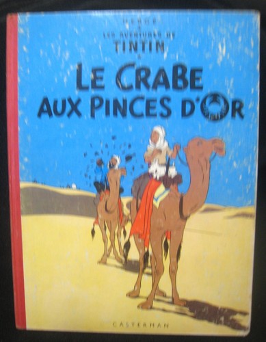 Tintin crabe aux - bd,
