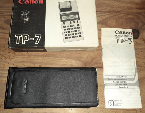Calculatrice imprimante canon - calculatrice,