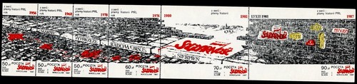 Pologne bande vignettes - -,