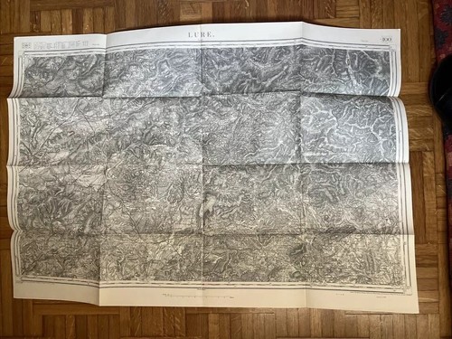 France 1914 1918 - , carte