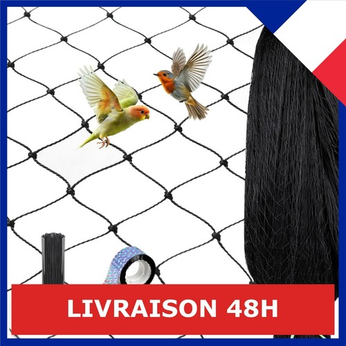 Filet anti oiseaux 15 - anti-oiseaux,