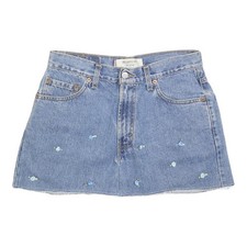 LEVI'S Jupe Mini en Jean Bleu
