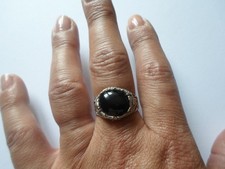 bague en argent massif