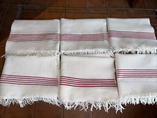 Serviettes anciennes - 6,