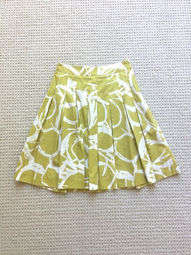 Nwot pleated line cotton - a-line,