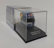 MINICHAMPS 1:8 Modèle Casque Auto F1 Red Bull Vettel GP Istanbul 2011 Die Cast