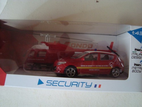 Coffret helicoptere sapeurs - helicoptere,