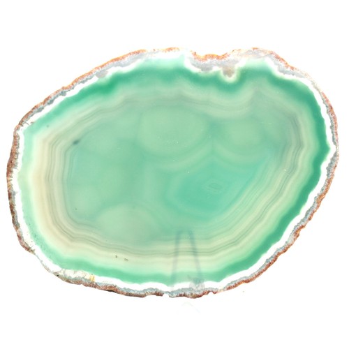 Tranche agate naturelle - d'agate,