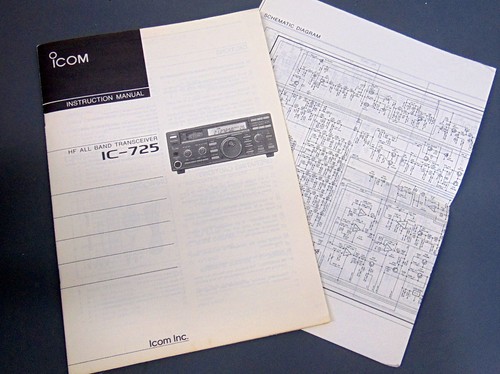 Icom 725 ham transceiver - ic-725,