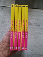 5 manga step up love story tome 8 à 12 ,occasion