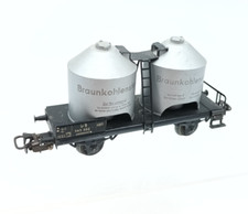 LQ723 MARKLIN 4511 Train Ho 1/87 1:87 Wagon silo poussier DB Braukohlenstaub