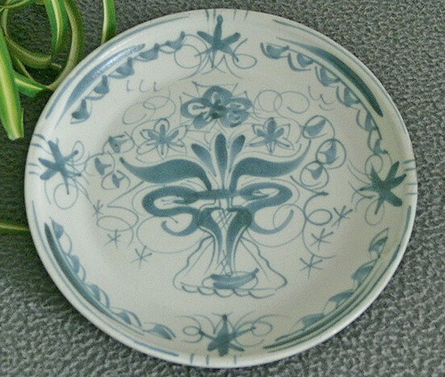 Ancien assiette faïence - en,