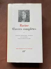 Livre La Pléiade Racine
