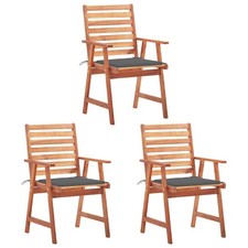 Lot de 3 Chaises à Manger