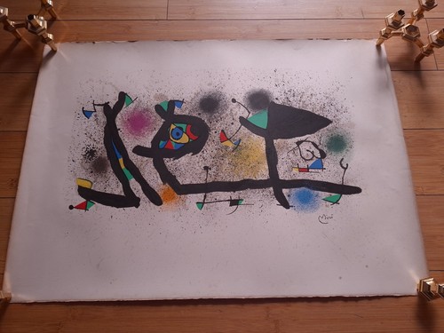 Affiche lithographiee - affiche,