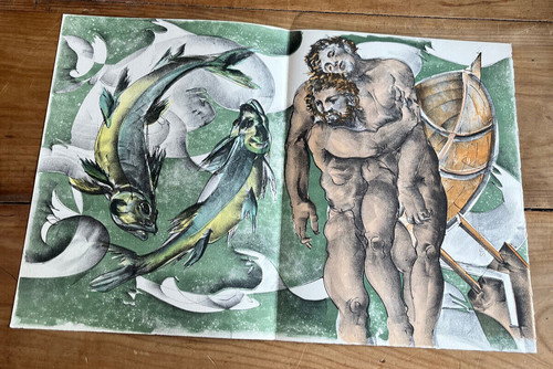 Lithographie n146 hans erni - lithographie,