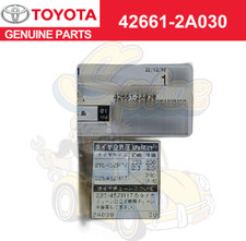 PLAQUE D'ORIGINE TOYOTA, MISE