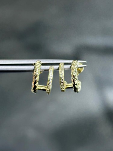 18k jaune argent sterling - 18k,