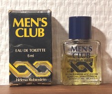 Eau de Toilette Men's Club d'Helena Rubinstein 5 ml. Boite. 1/2 Plein. Bon état