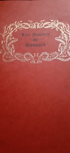 Les amours pierre - pierre, ronsard