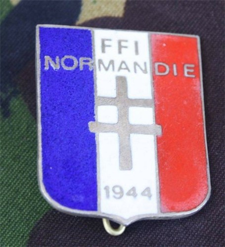Insigne ffi normandie - insigne,