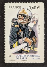 FRANCE 2011 TIMBRE AUTOADHESIF 601 BRIGADE SAPEURS POMPIERS PARIS neuf** MNH