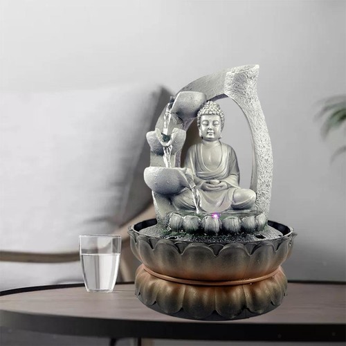 Bouddha fontaine table led - bouddha,