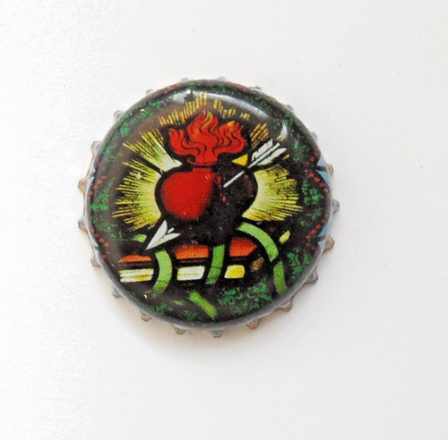 Capsule bière coeur - ,