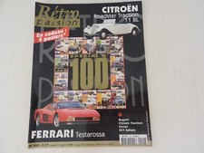 revue retro hebdo n°100 ferrari testarossa 1999