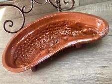 Ancien moule en terre cuite vernissée alsacien - agneau