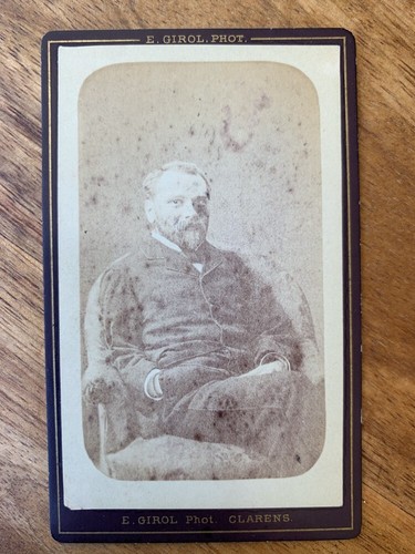 Photo carte visite cdv - carte,