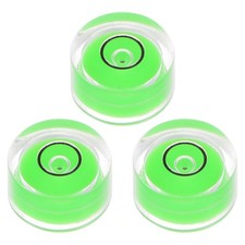 3pcs Ronde Bulle Niveau 12X6mm