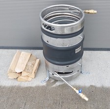 Chauffe-Piscine Inox Baril de