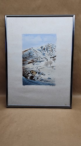 Tableau peinture aquarelle - tableau,