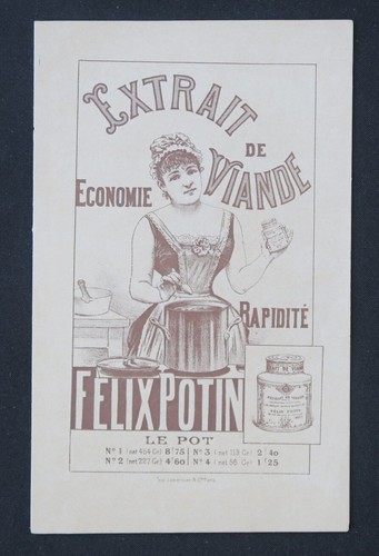 Publicité felix potin bière - publicité,