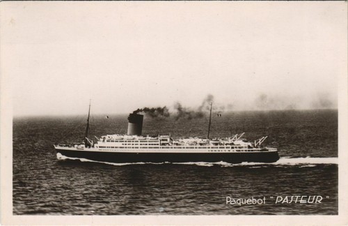 Cpa paquebot pasteur ships - paquebot,