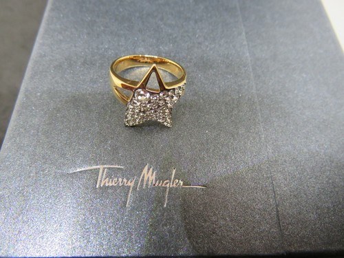 Bague thierry mugler plaquée - mugler,