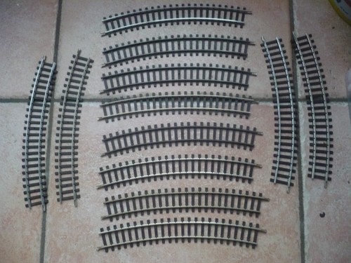 Hornby lot rails - lot, 12