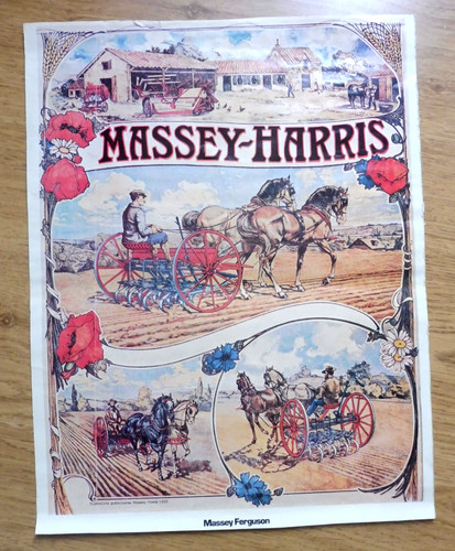 Affiche massey harris ferguson - affiche,