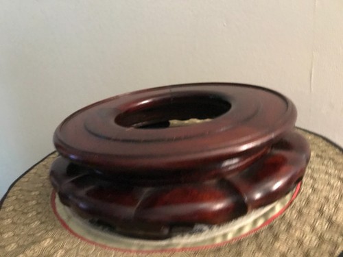 Socle support bois cloisonne - support,