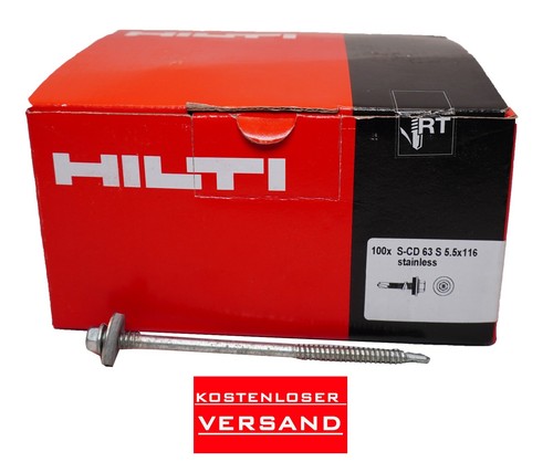 Hilti 100 pièces vis - hilti, pour