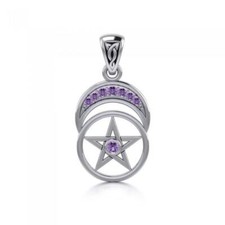 Pentacle Pendentif Améthyste
